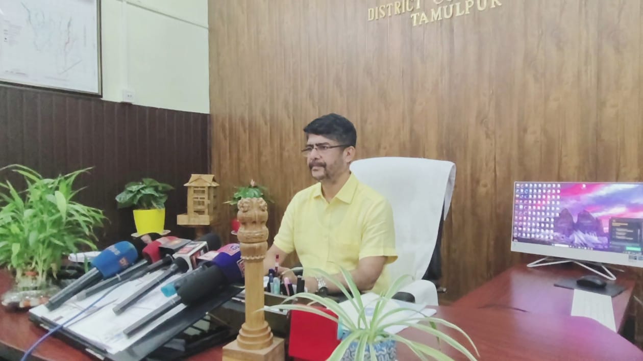 तमुलपुर में मैराथन दौड़ प्रतियोगिता का आयोजन ।