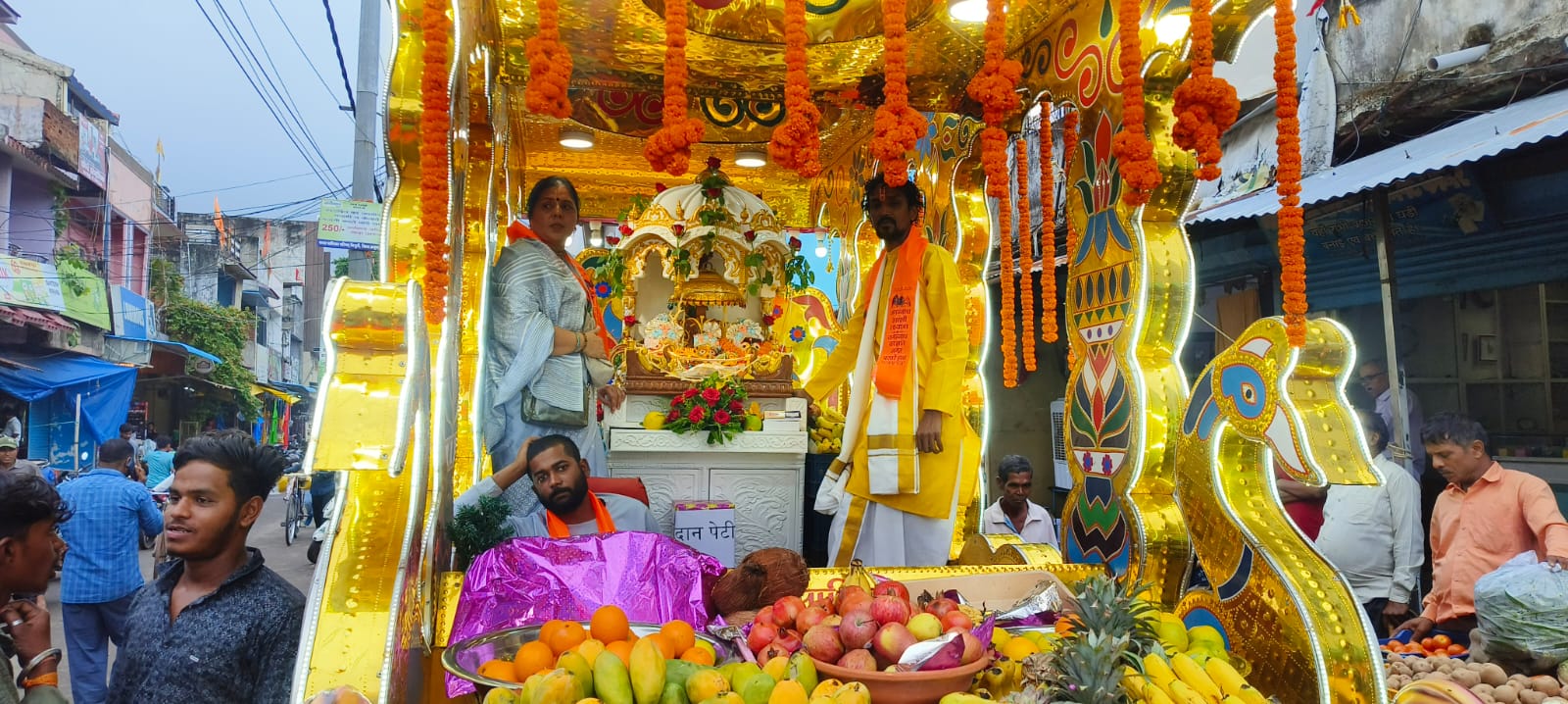 बिजुरी में भगवान जगन्नाथ की रथ यात्रा बिजुरी में भगवान जगन्नाथ की रथ यात्रा
