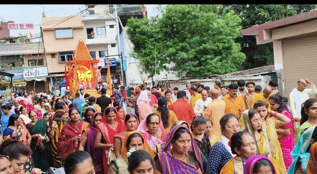 काेतमा में भगवान जगन्नाथ का रथ काेतमा में भगवान जगन्नाथ का रथ