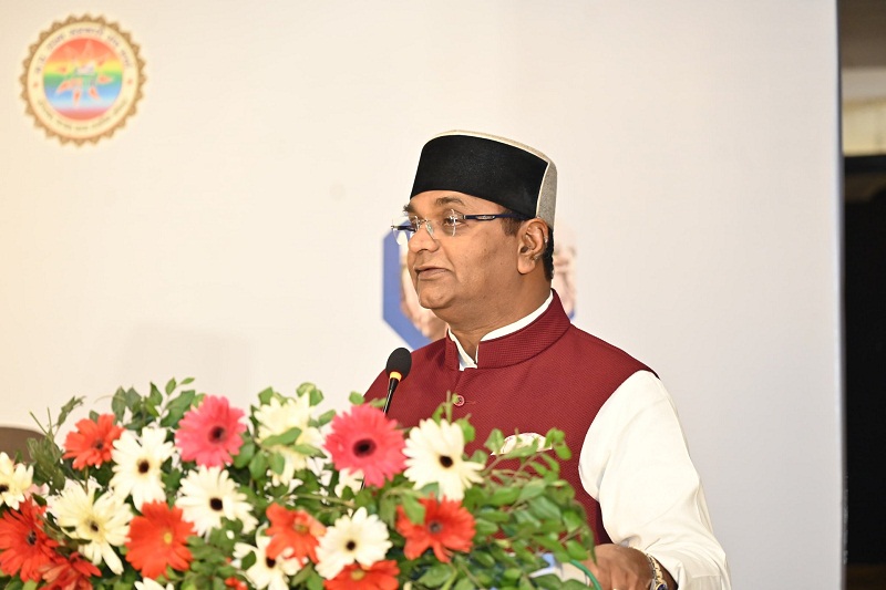 मंत्री विश्वास कैलाश सारंग कार्यशाला को संबोधित करते हुए मंत्री विश्वास कैलाश सारंग कार्यशाला को संबोधित करते हुए