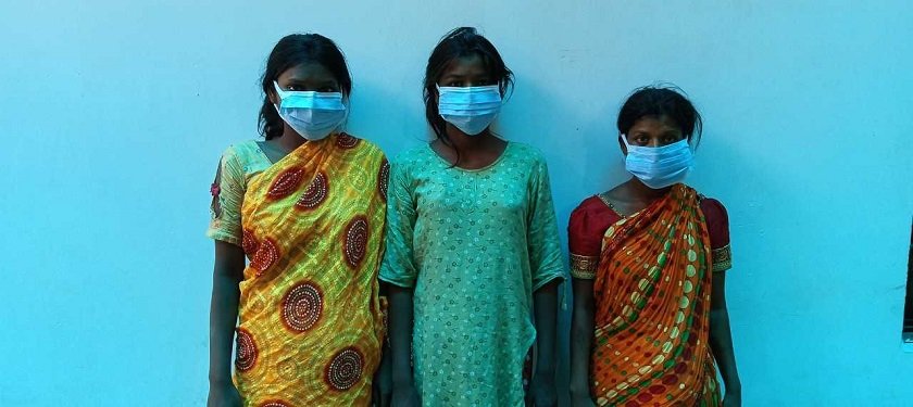 अररिया फोटो:गिरफ्तार पूर्णिया की महिला