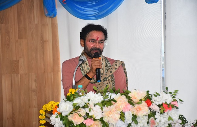 पूर्वोत्तर खनन मंत्रियों के दूसरे सम्मेलन को संबोधित करते जी. किशन रेड्डी पूर्वोत्तर खनन मंत्रियों के दूसरे सम्मेलन को संबोधित करते जी. किशन रेड्डी