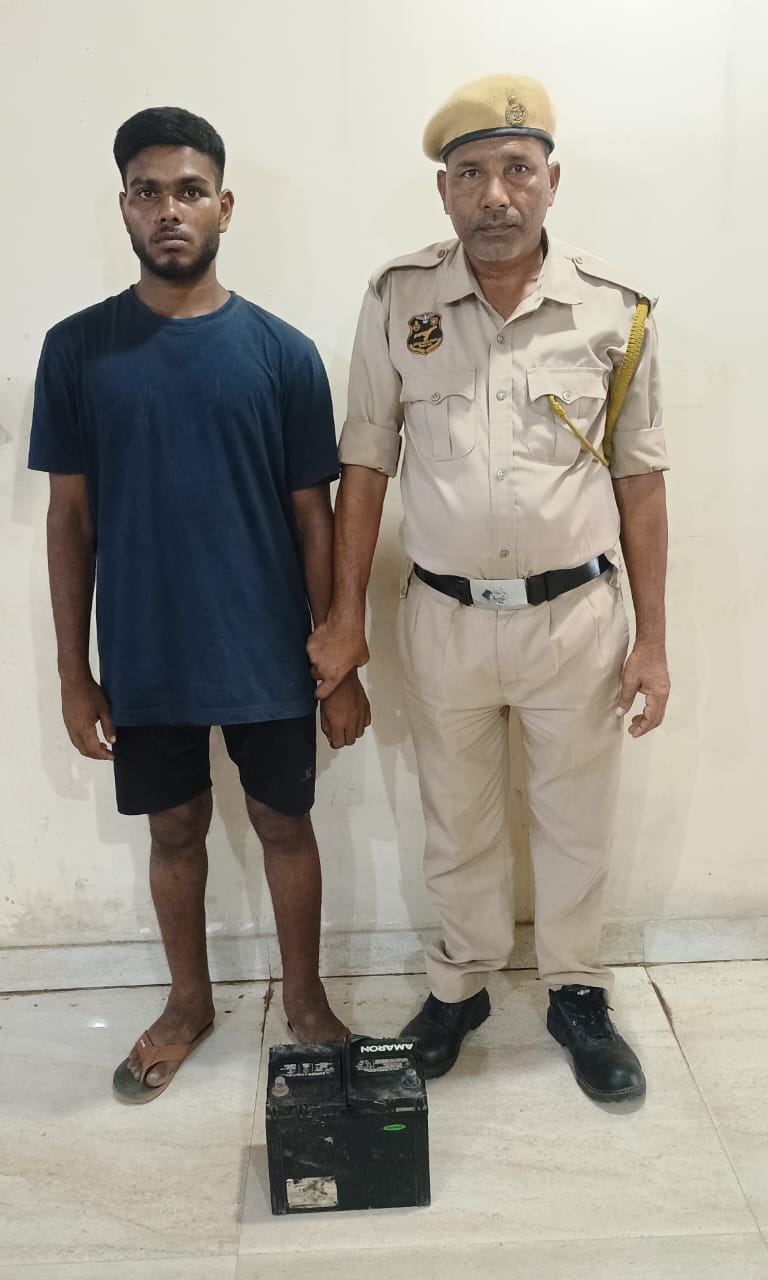 चोरी मामले में एक गिरफ्तार