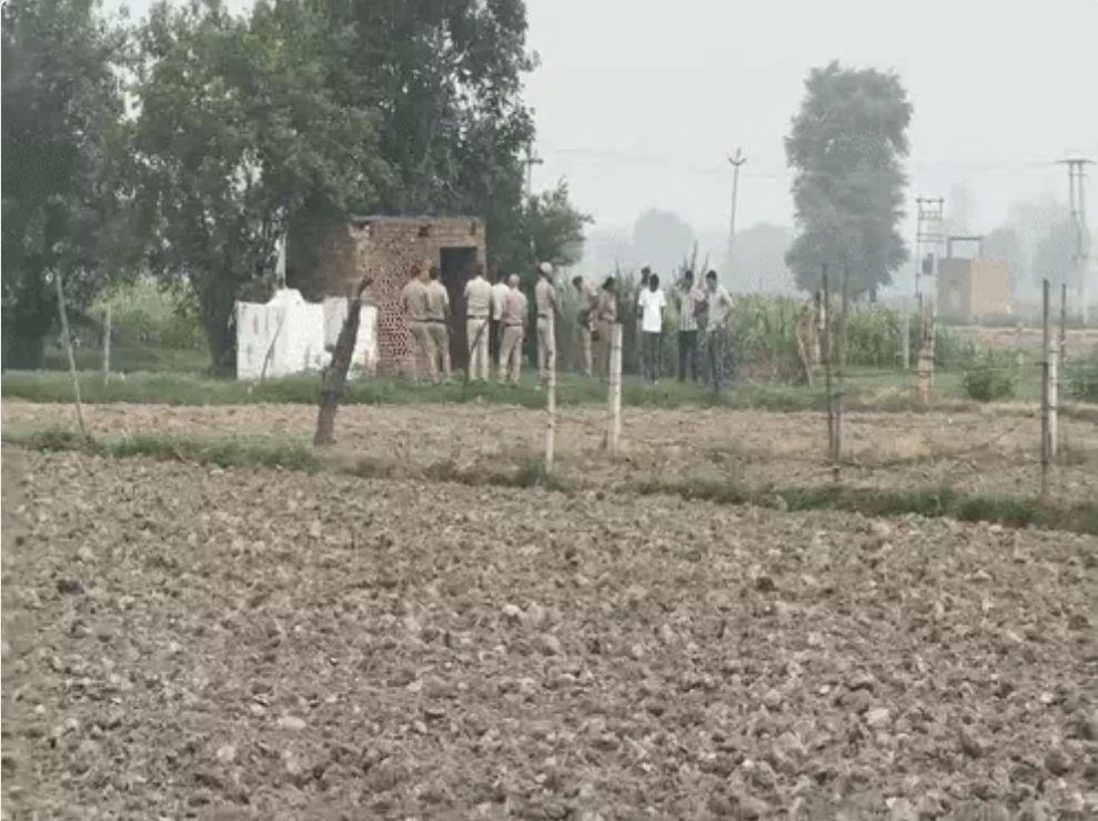 मौके पर पहुंची पुलिस। मौके पर पहुंची पुलिस।
