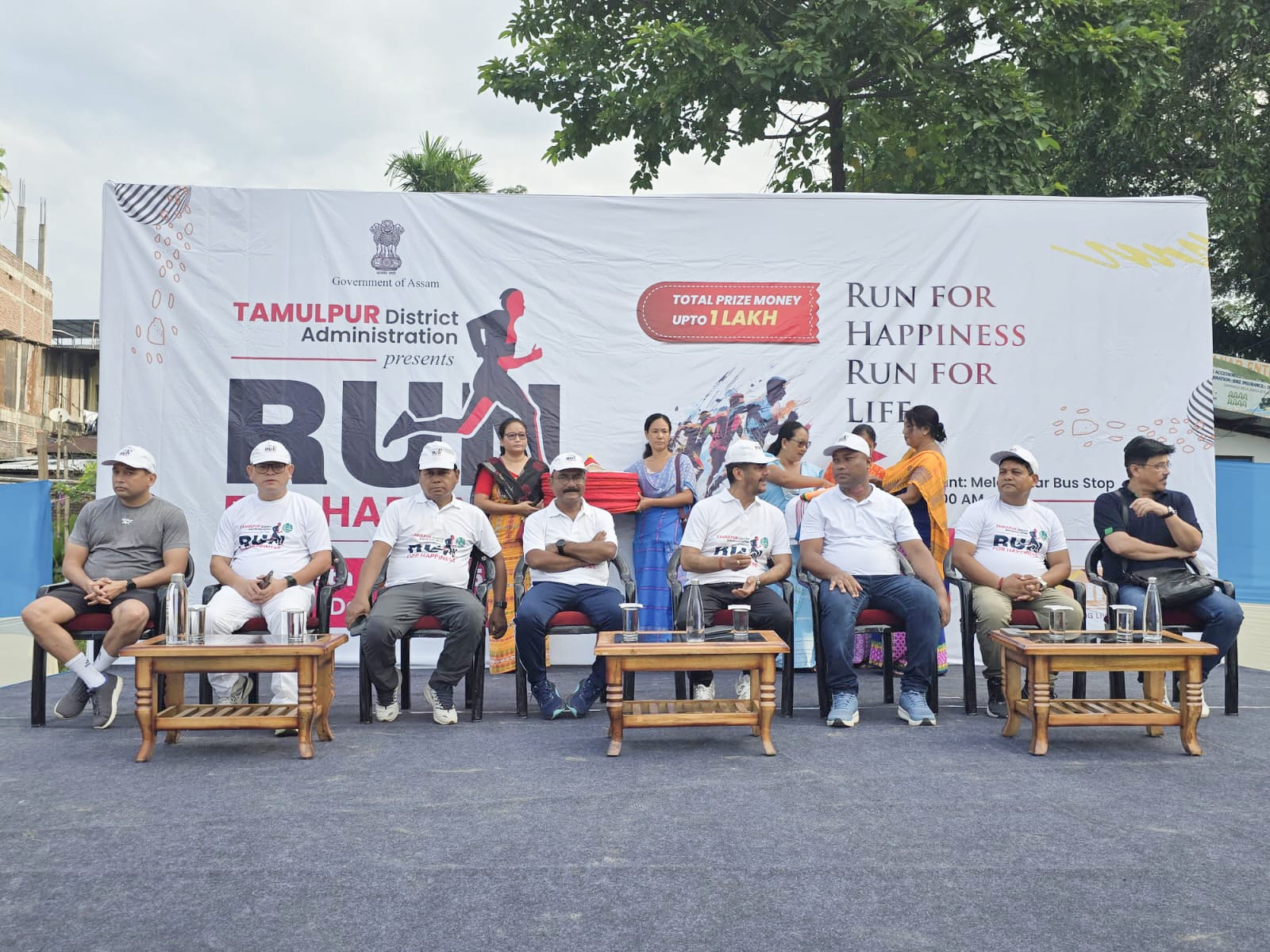 तमुलपुर में मैराथन दौड़ का सफल समापन। तमुलपुर में मैराथन दौड़ का सफल समापन।