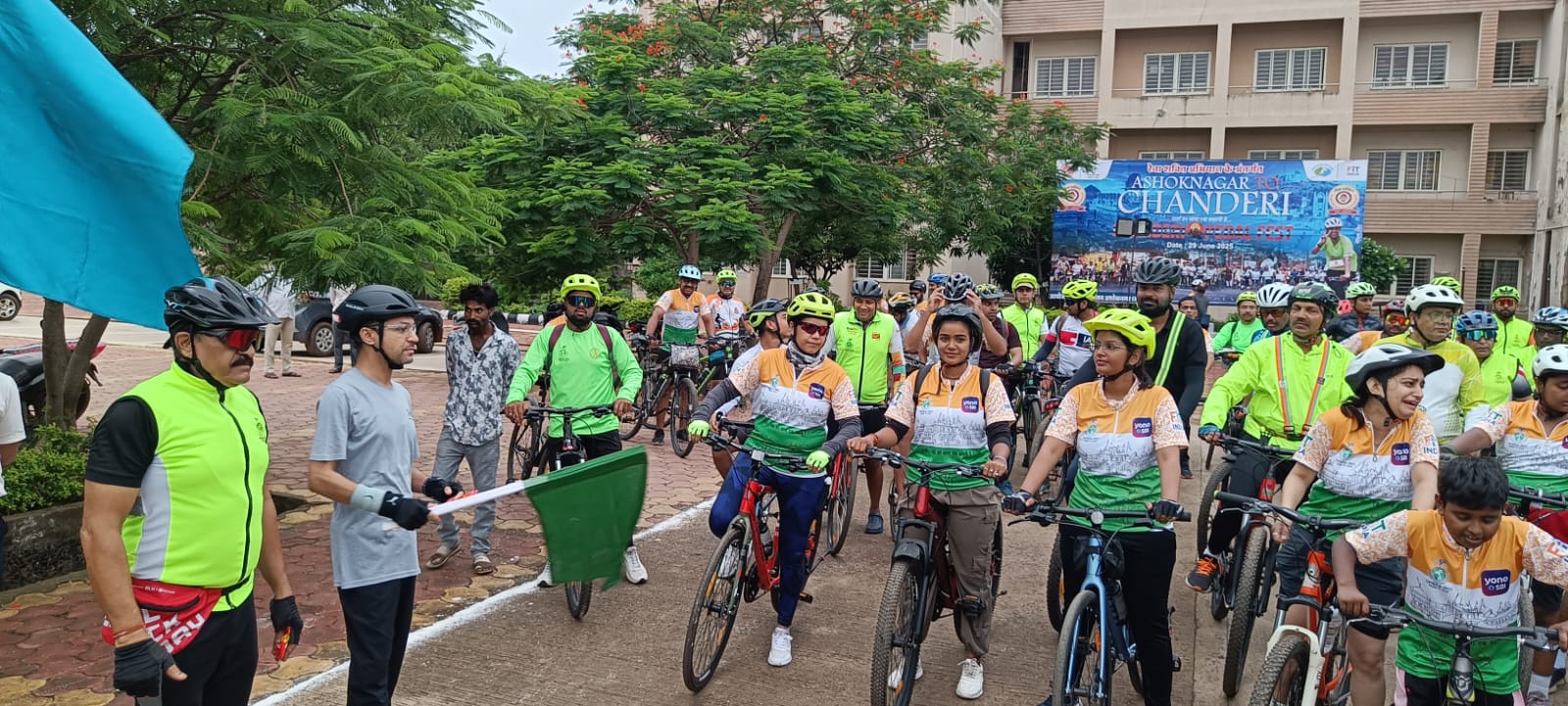 अशोकनगर: बेटी बचाने रेवा शक्ति अभियान अंतर्गत चंदेरी तक साईकिल रैली अशोकनगर: बेटी बचाने रेवा शक्ति अभियान अंतर्गत चंदेरी तक साईकिल रैली