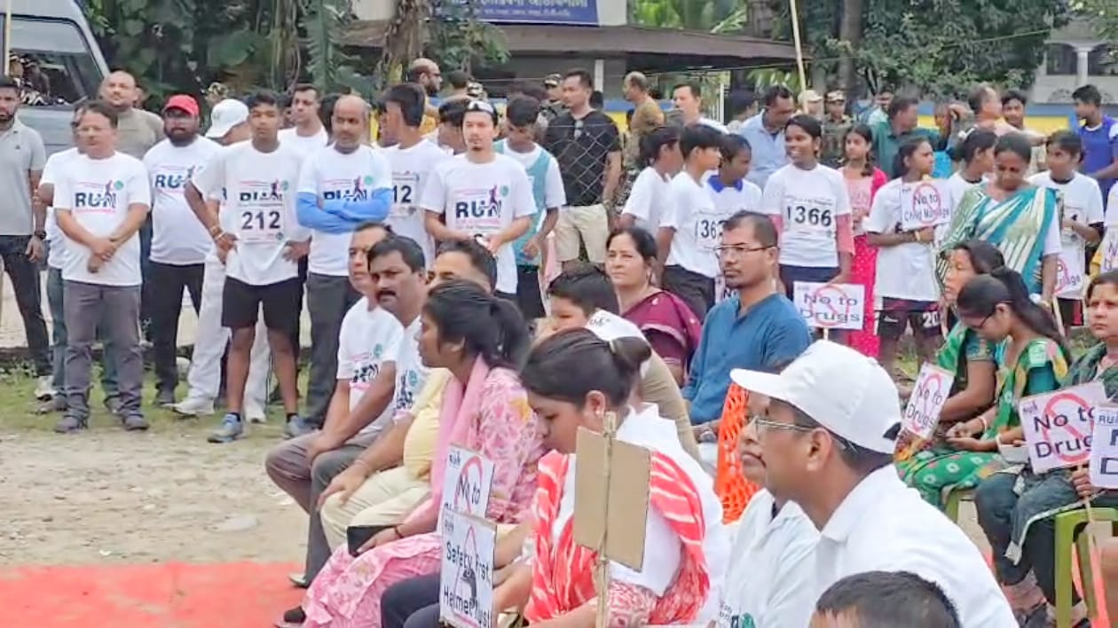 तमुलपुर में मैराथन दौड़ का सफल समापन। तमुलपुर में मैराथन दौड़ का सफल समापन।