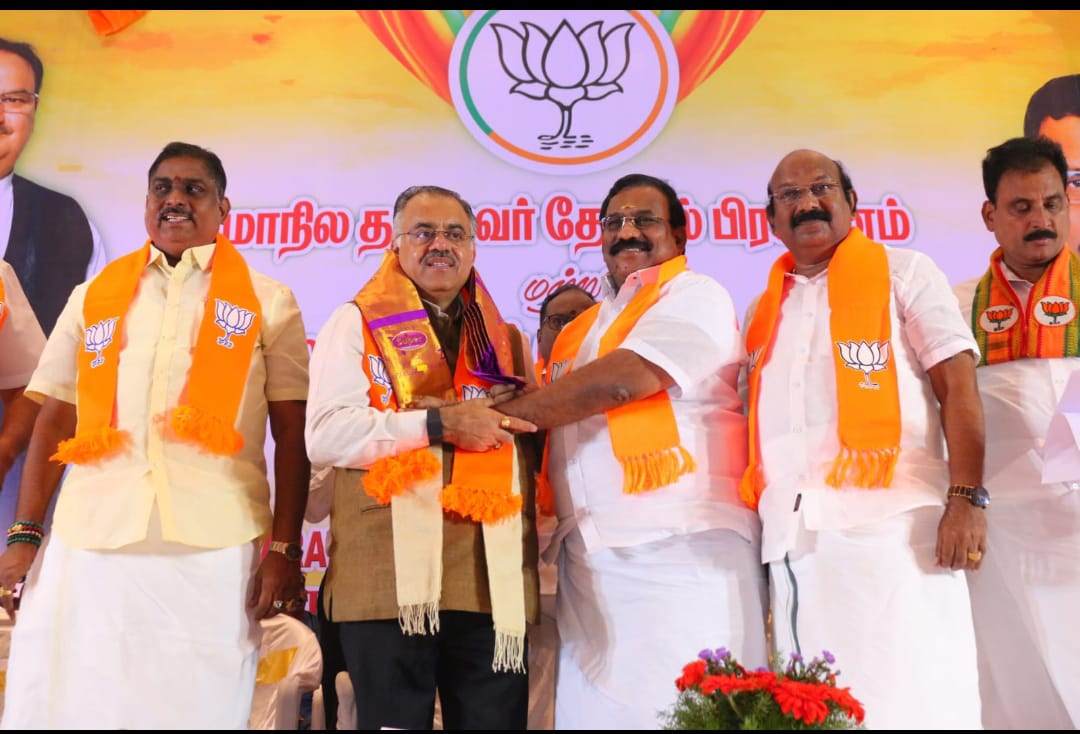वी पी रामलिंगम बनाए गए पुडुचेरी भाजपा प्रदेश अध्यक्ष, तरुण चुघ ने दी बधाई
