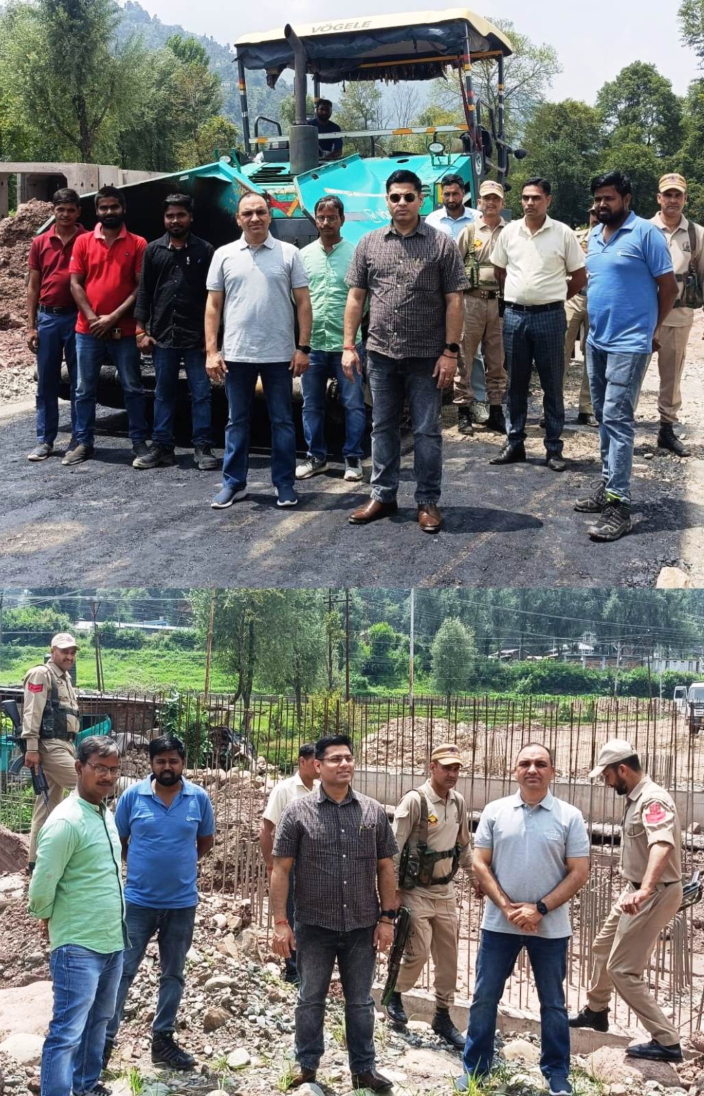 पुंछ के उपायुक्त ने राष्ट्रीय राजमार्ग पर चल रहे ब्लैकटॉपिंग कार्य और पोथा बाईपास सुरनकोट में निर्माणाधीन पुल का किया निरीक्षण