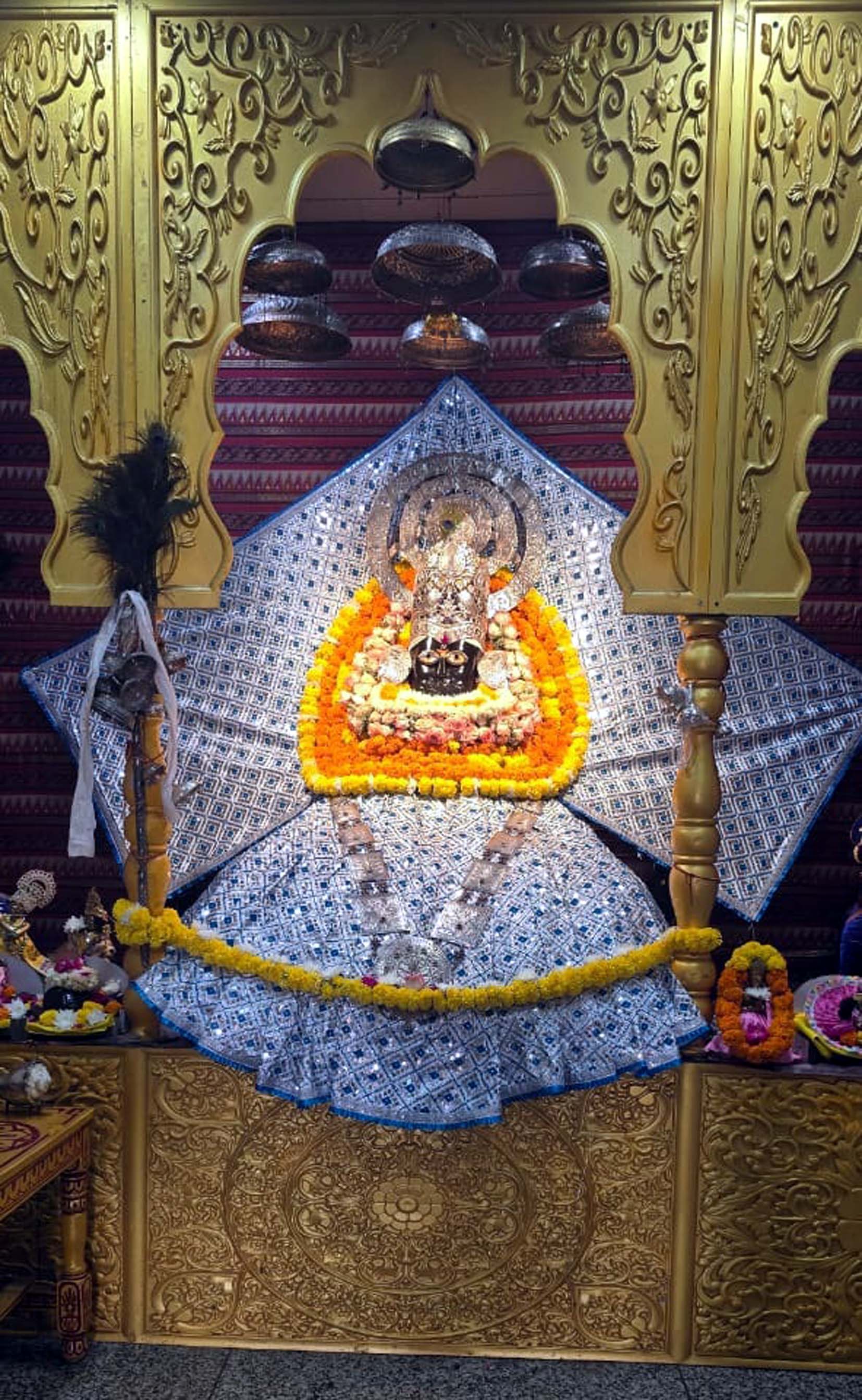 बीड़ बबरान धाम में सजा हुआ श्याम बाबा का दरबार। बीड़ बबरान धाम में सजा हुआ श्याम बाबा का दरबार।