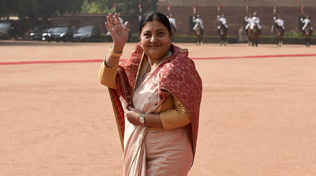 पूर्व राष्ट्रपति विद्या भंडारी