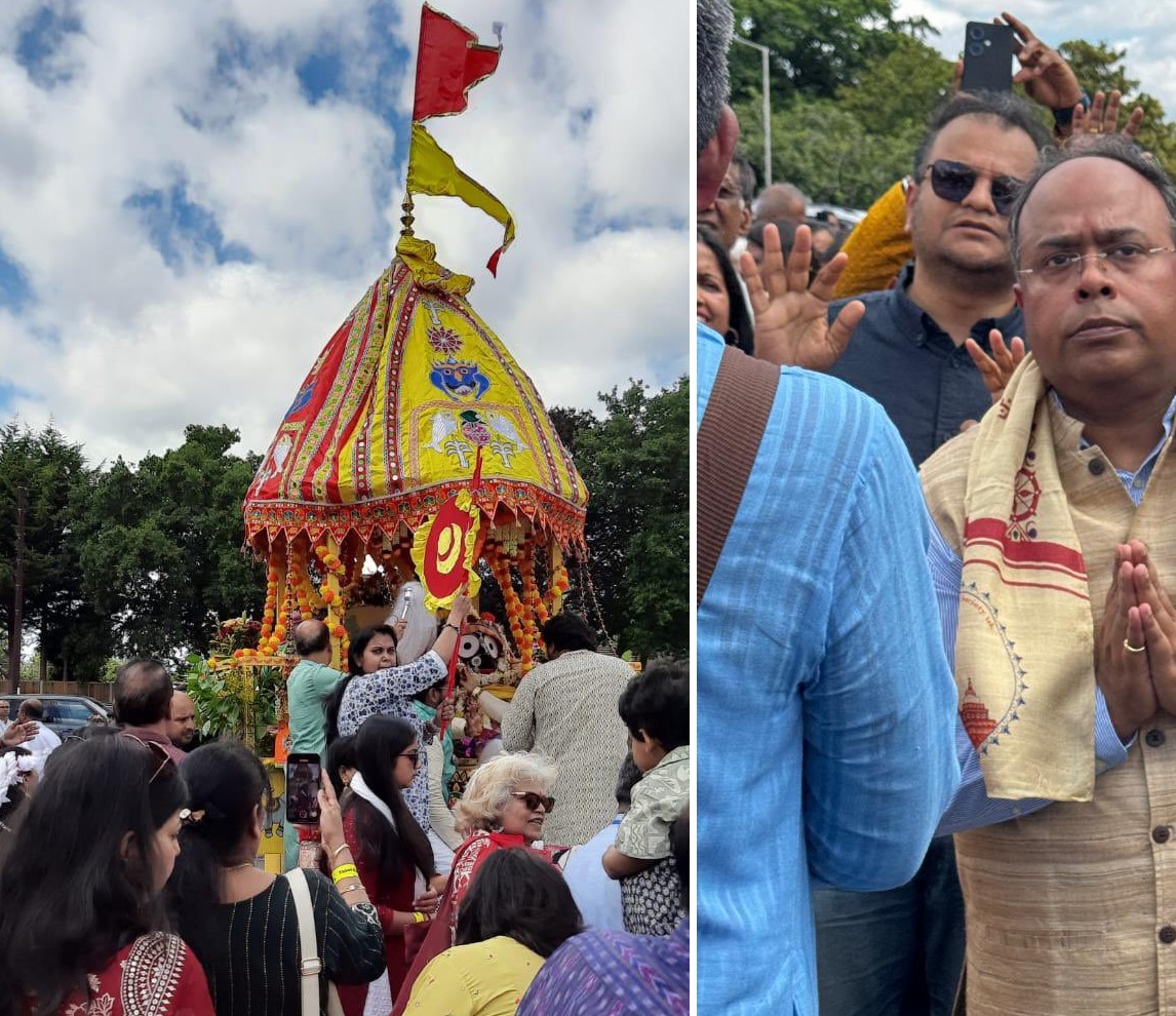 यह फोटो भारतीय उच्चायोग लंदन के एक्स हैंडल से लिया गया है। यह फोटो भारतीय उच्चायोग लंदन के एक्स हैंडल से लिया गया है।