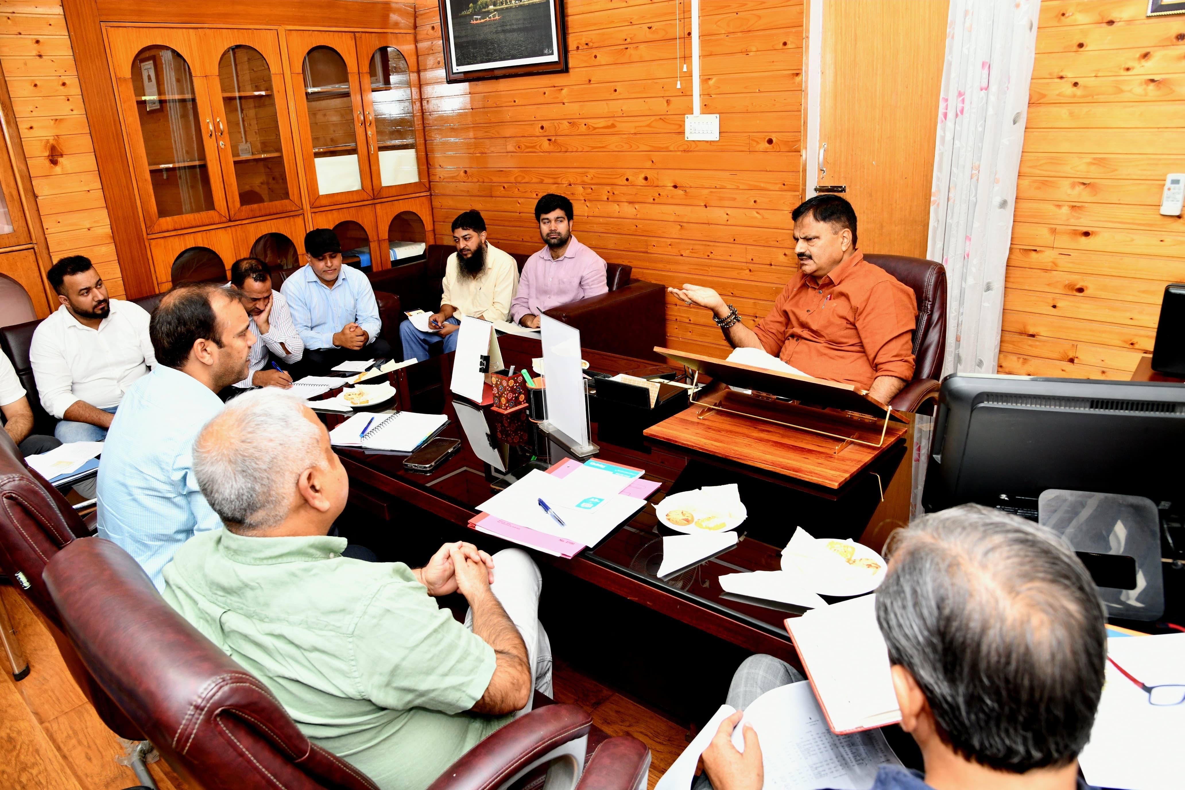 Rana reviewed PMGSY projects, directed the concerned officials to expedite the progress of works Rana reviewed PMGSY projects, directed the concerned officials to expedite the progress of works
