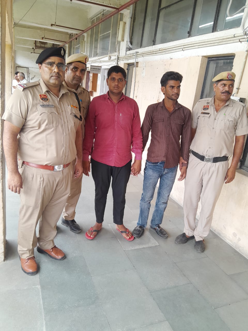 गिरफ्तार किए गए आरोपित गिरफ्तार किए गए आरोपित