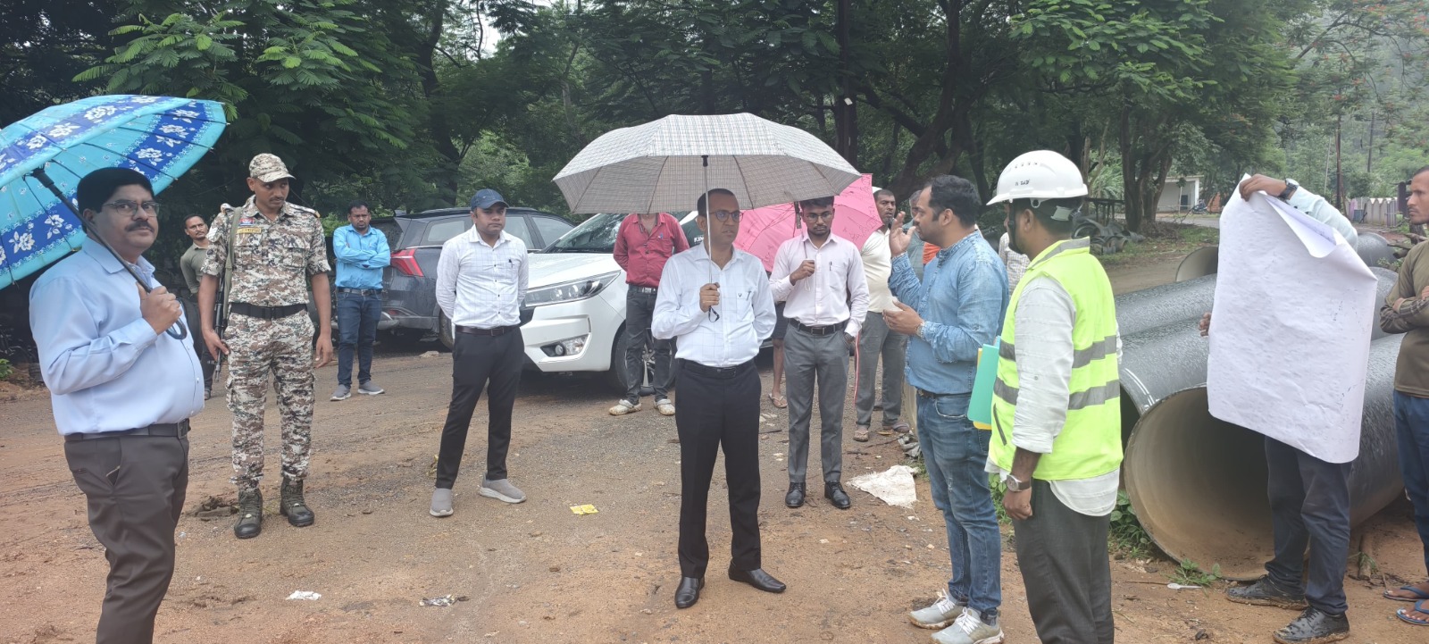 कोरबा कलेक्टर ने एतमानगर के निर्माणाधीन जल शोधन संयंत्र का किया औचक निरीक्षण कोरबा कलेक्टर ने एतमानगर के निर्माणाधीन जल शोधन संयंत्र का किया औचक निरीक्षण