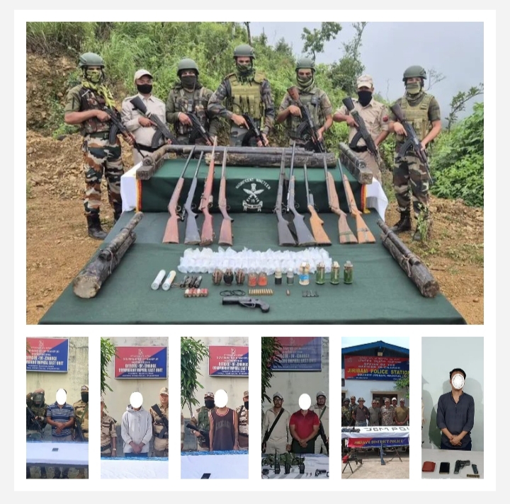 Image related to the Manipur Top ZUF(J) leader among five arrested and arms, ammunition recovery. Image related to the Manipur Top ZUF(J) leader among five arrested and arms, ammunition recovery.