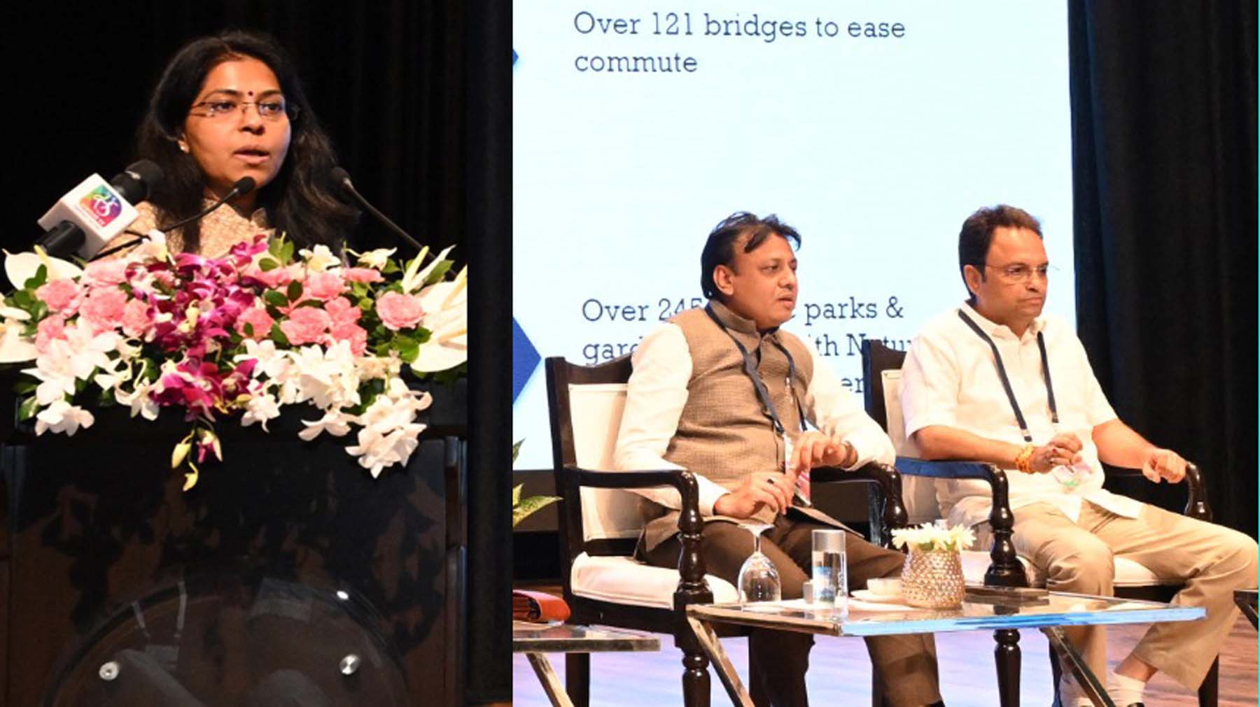 गुरुग्राम के मानेसर में आयोजित शहरी स्थानीय निकायों के अध्यक्षों के राष्ट्रीय सम्मेलन में मौजूद प्रतिनिधि। गुरुग्राम के मानेसर में आयोजित शहरी स्थानीय निकायों के अध्यक्षों के राष्ट्रीय सम्मेलन में मौजूद प्रतिनिधि।