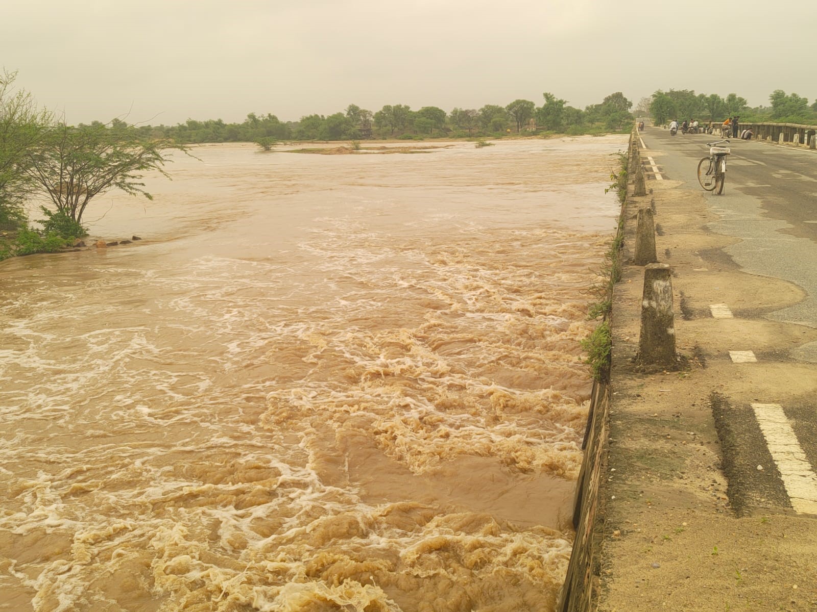 भीलवाड़ा में मानसूनी बारिश बनी मौत का कारण तीन लोगों की जल में बहने से मौत, एक की तलाश जारी भीलवाड़ा में मानसूनी बारिश बनी मौत का कारण तीन लोगों की जल में बहने से मौत, एक की तलाश जारी