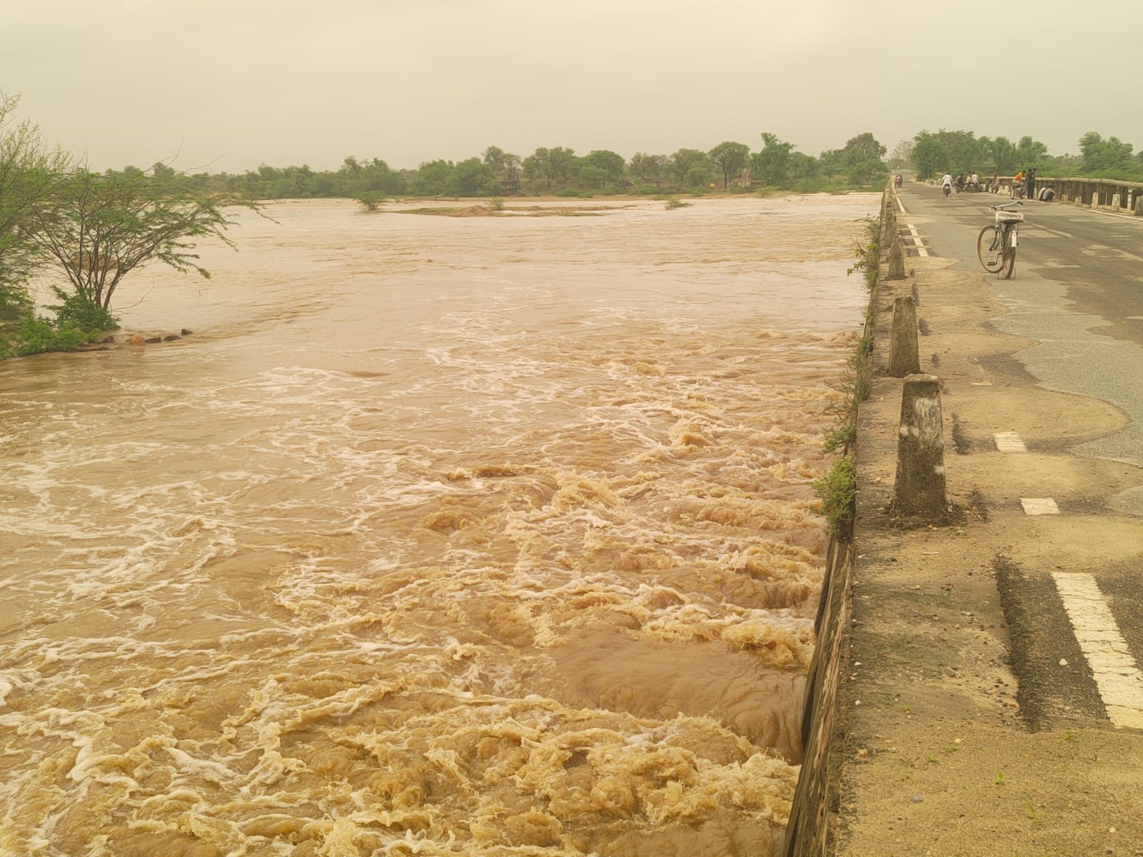 भीलवाड़ा में मानसूनी बारिश बनी मौत का कारण तीन लोगों की जल में बहने से मौत, एक की तलाश जारी भीलवाड़ा में मानसूनी बारिश बनी मौत का कारण तीन लोगों की जल में बहने से मौत, एक की तलाश जारी