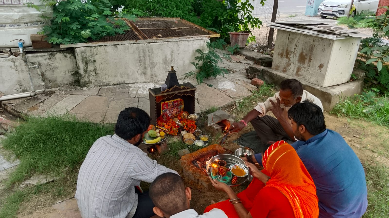 गुप्त नवरात्रों पर नौ दिवसीय अखंड यज्ञ का आयोजन गुप्त नवरात्रों पर नौ दिवसीय अखंड यज्ञ का आयोजन