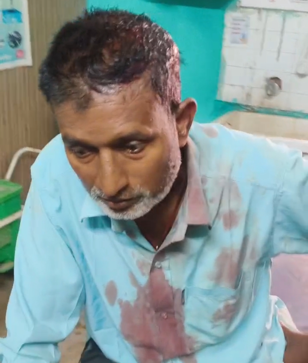 पीड़ित घायल पीड़ित घायल