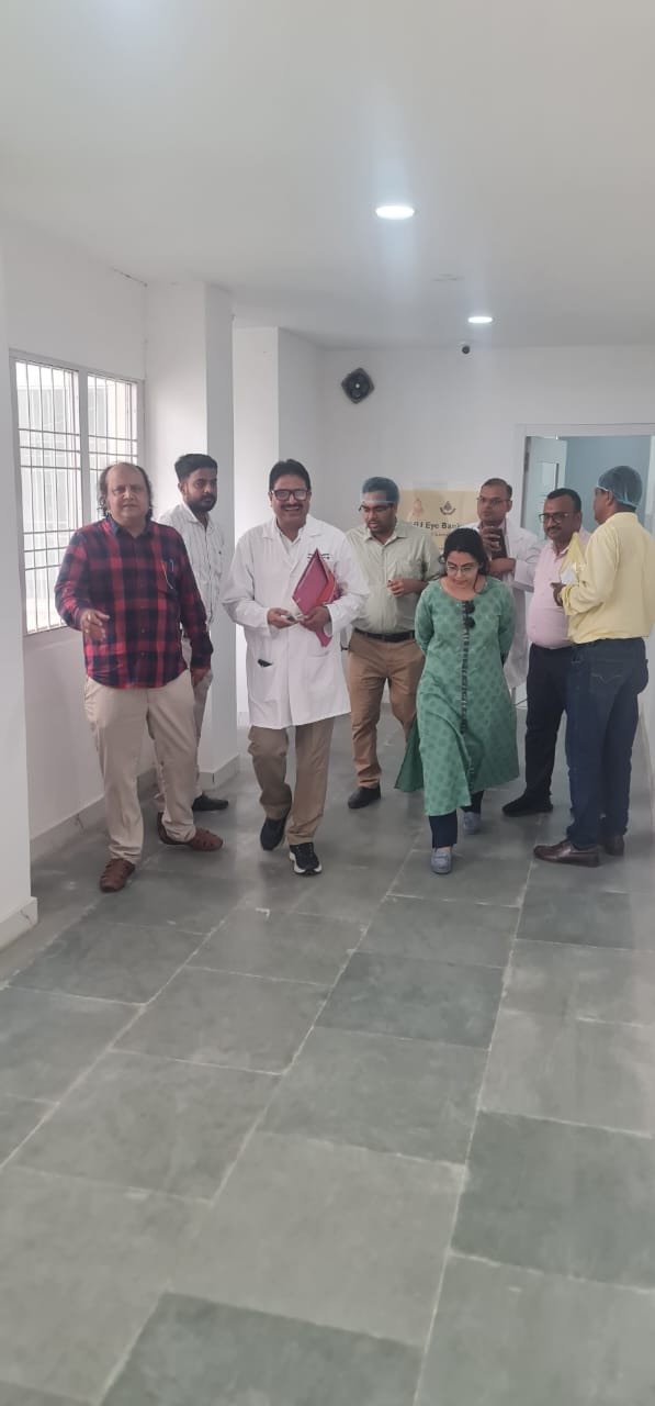 केंद्रीय स्वास्थ्य टीम बीएचयू नेत्र विभाग में केंद्रीय स्वास्थ्य टीम बीएचयू नेत्र विभाग में
