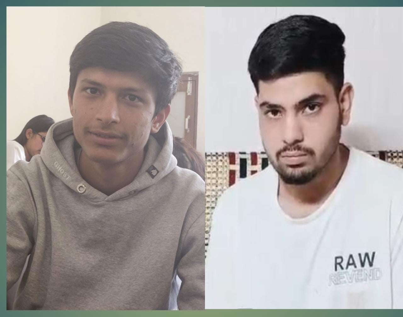 बागवानी कॉलेज के छात्र साहिल ठाकुर और रोनित। बागवानी कॉलेज के छात्र साहिल ठाकुर और रोनित।