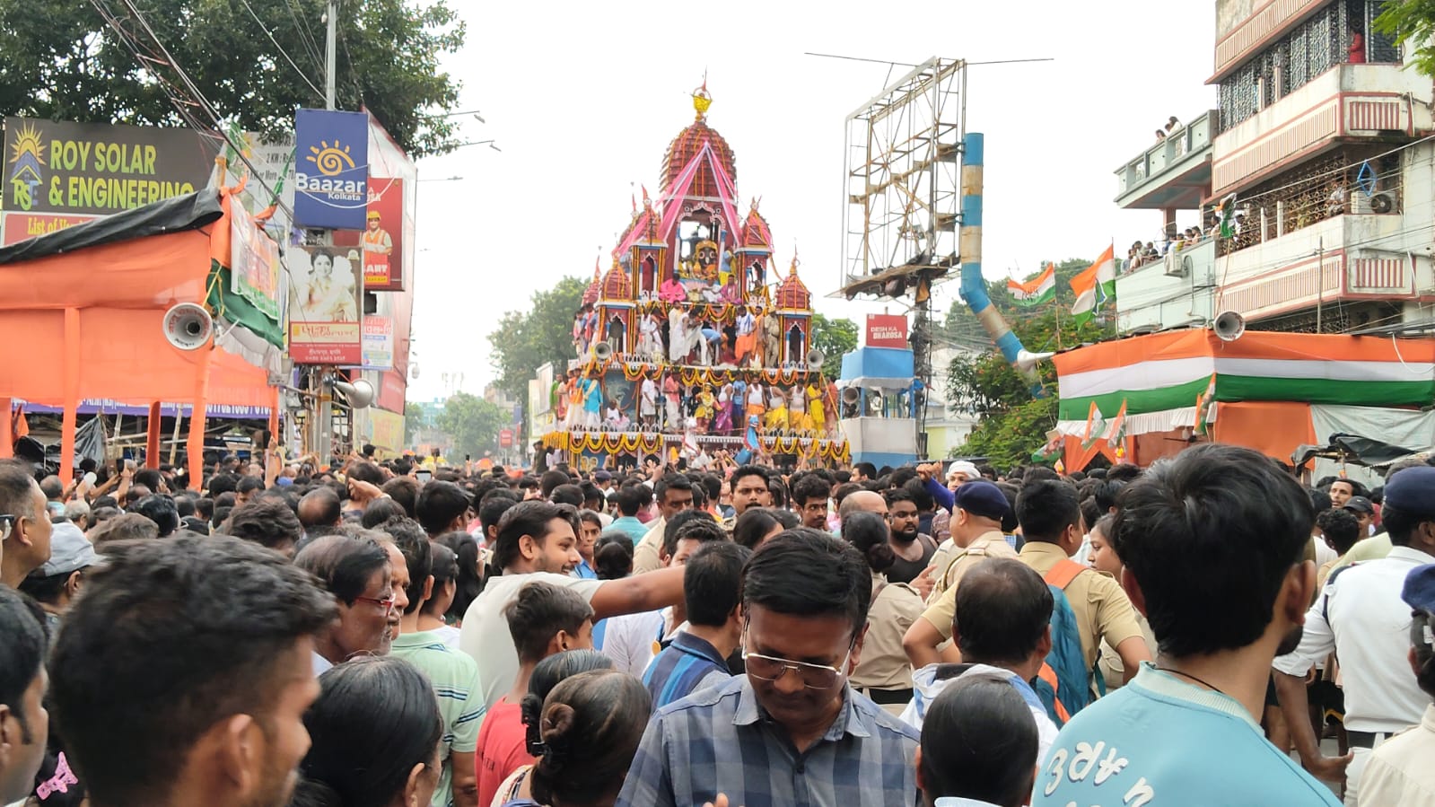 महेश में उलटी रथयात्रा संपन्न महेश में उलटी रथयात्रा संपन्न