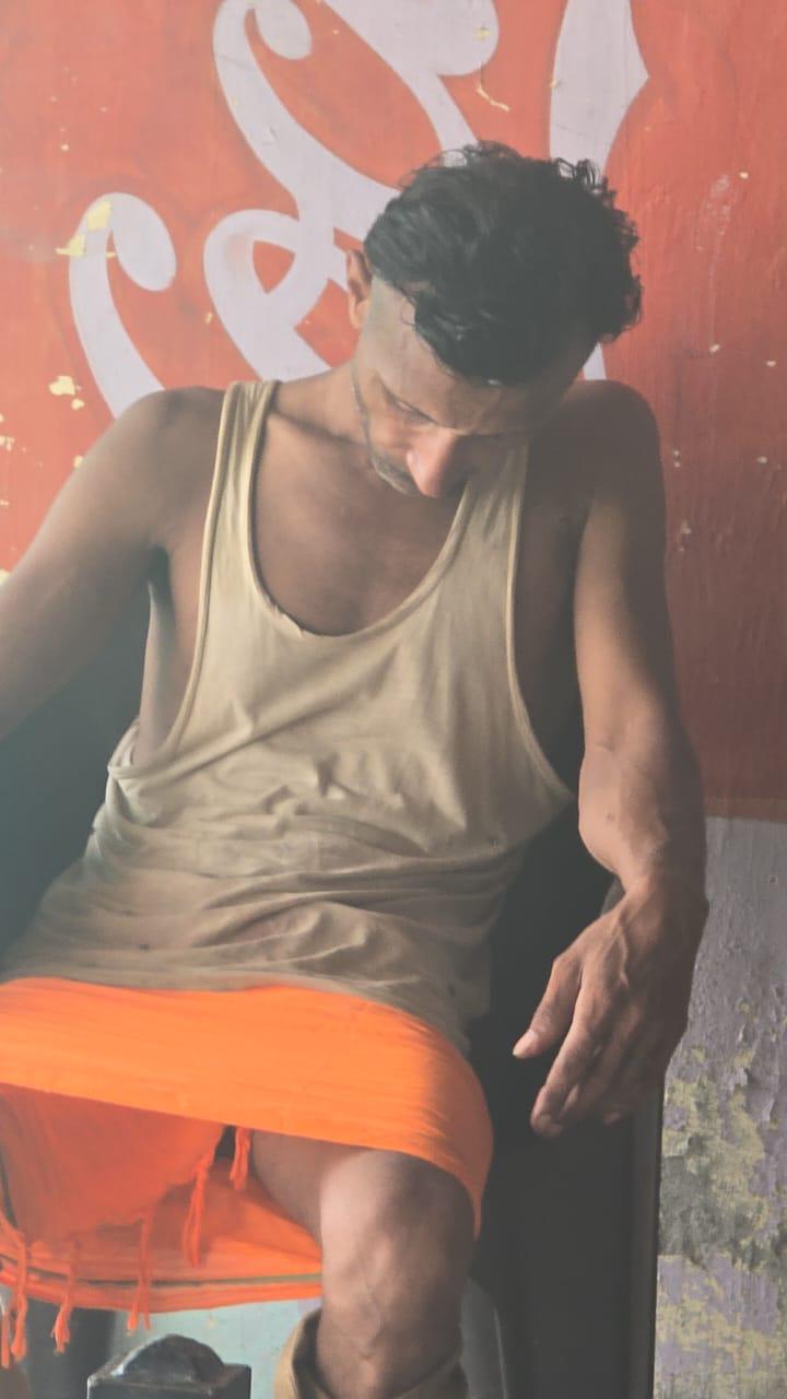 बेसुध मिला कांवड़िया अमित