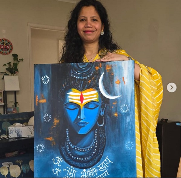 शिवपुरी की नेहा अन्वेकर ने अपनी पेंटिंग से मचाई धूम, ऑस्ट्रेलिया में किया नाम रोशन शिवपुरी की नेहा अन्वेकर ने अपनी पेंटिंग से मचाई धूम, ऑस्ट्रेलिया में किया नाम रोशन