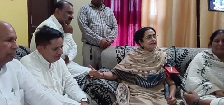 सोमवार को झज्जर पहुंची भाजपा की राज्यसभा। सदस्य किरण चौधरी सोमवार को झज्जर पहुंची भाजपा की राज्यसभा। सदस्य किरण चौधरी