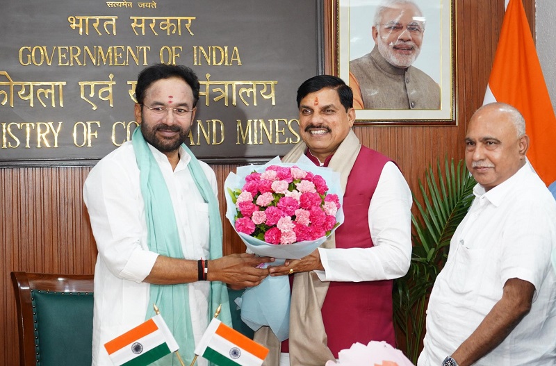 मप्र के मुख्यमंत्री डॉ. यादव ने केन्द्रीय मंत्री रेड्डी से की भेंट मप्र के मुख्यमंत्री डॉ. यादव ने केन्द्रीय मंत्री रेड्डी से की भेंट