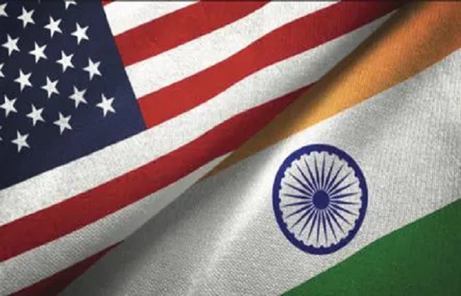 भारत-अमेरिका के लोगो का प्रतीकात्मक चित्र भारत-अमेरिका के लोगो का प्रतीकात्मक चित्र