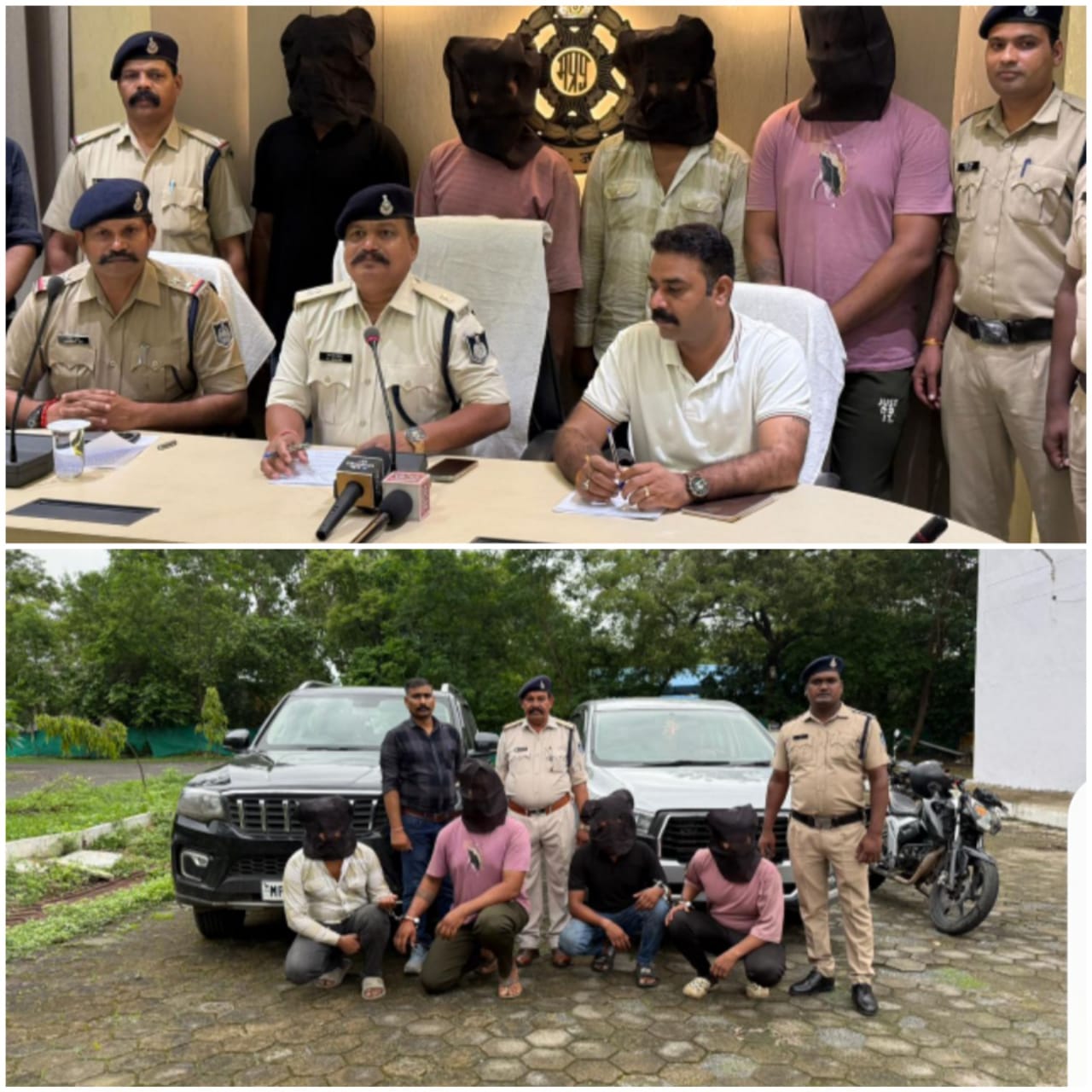 दस आरोपित गिरफ्तार,लाखों का मशरुका बरामद दस आरोपित गिरफ्तार,लाखों का मशरुका बरामद