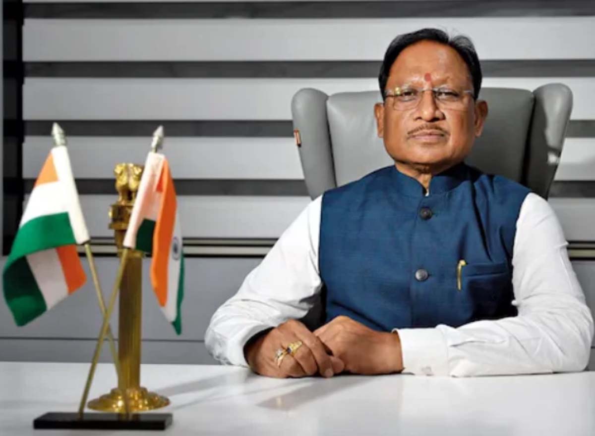 मुख्यमंत्री विष्णु देव साय फाइल फाेटाे