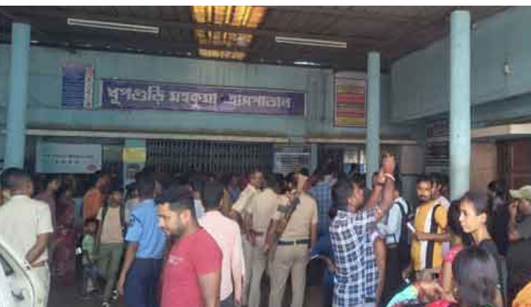 धुपगुड़ी अस्पताल में नवजात की मौत, तनाव