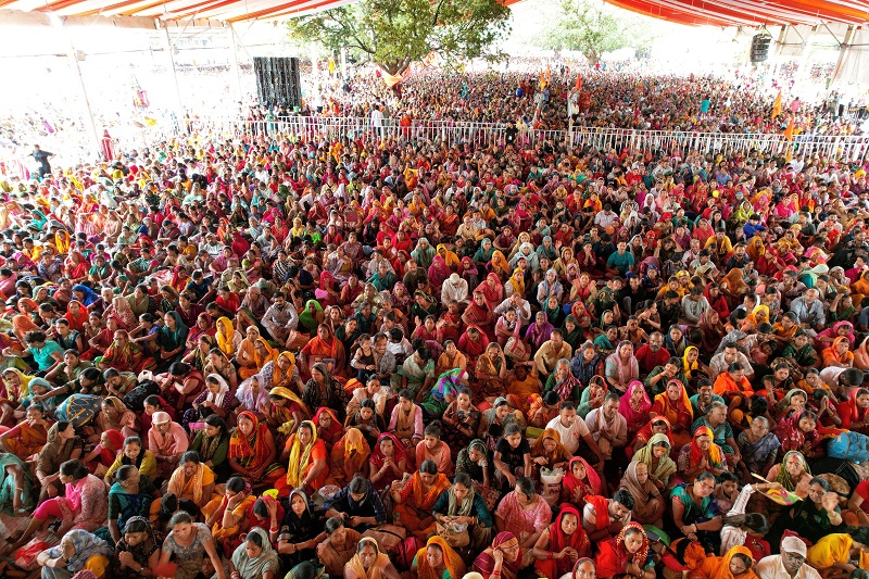 कुबेरेश्वरधाम पर गुरु पूर्णिमा महोत्सव