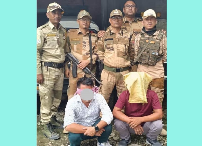 मणिपुरः जबरन वसूली के आरोप में गिरफ्तार चार उग्रवादी मणिपुरः जबरन वसूली के आरोप में गिरफ्तार चार उग्रवादी