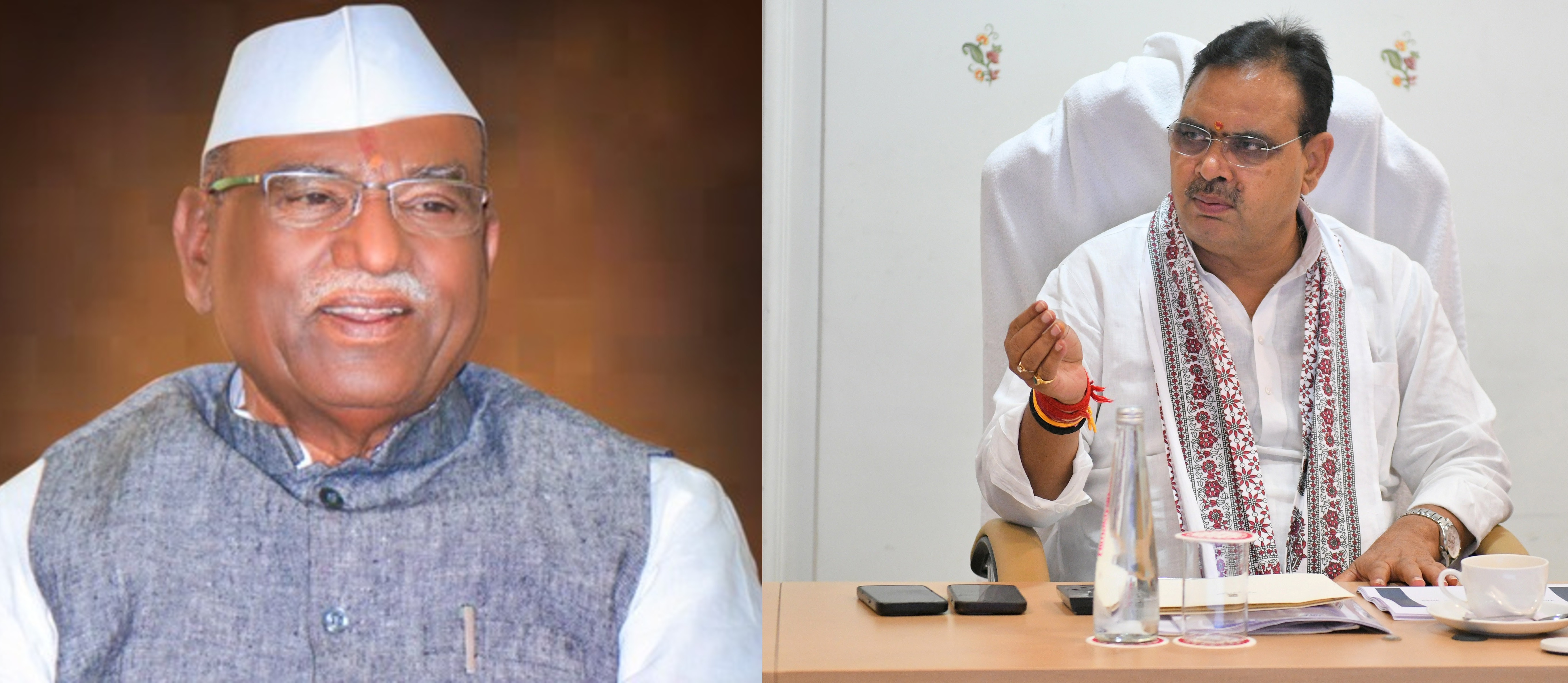 राज्यपाल बागड़े और मुख्यमंत्री शर्मा फाइल फोटो राज्यपाल बागड़े और मुख्यमंत्री शर्मा फाइल फोटो