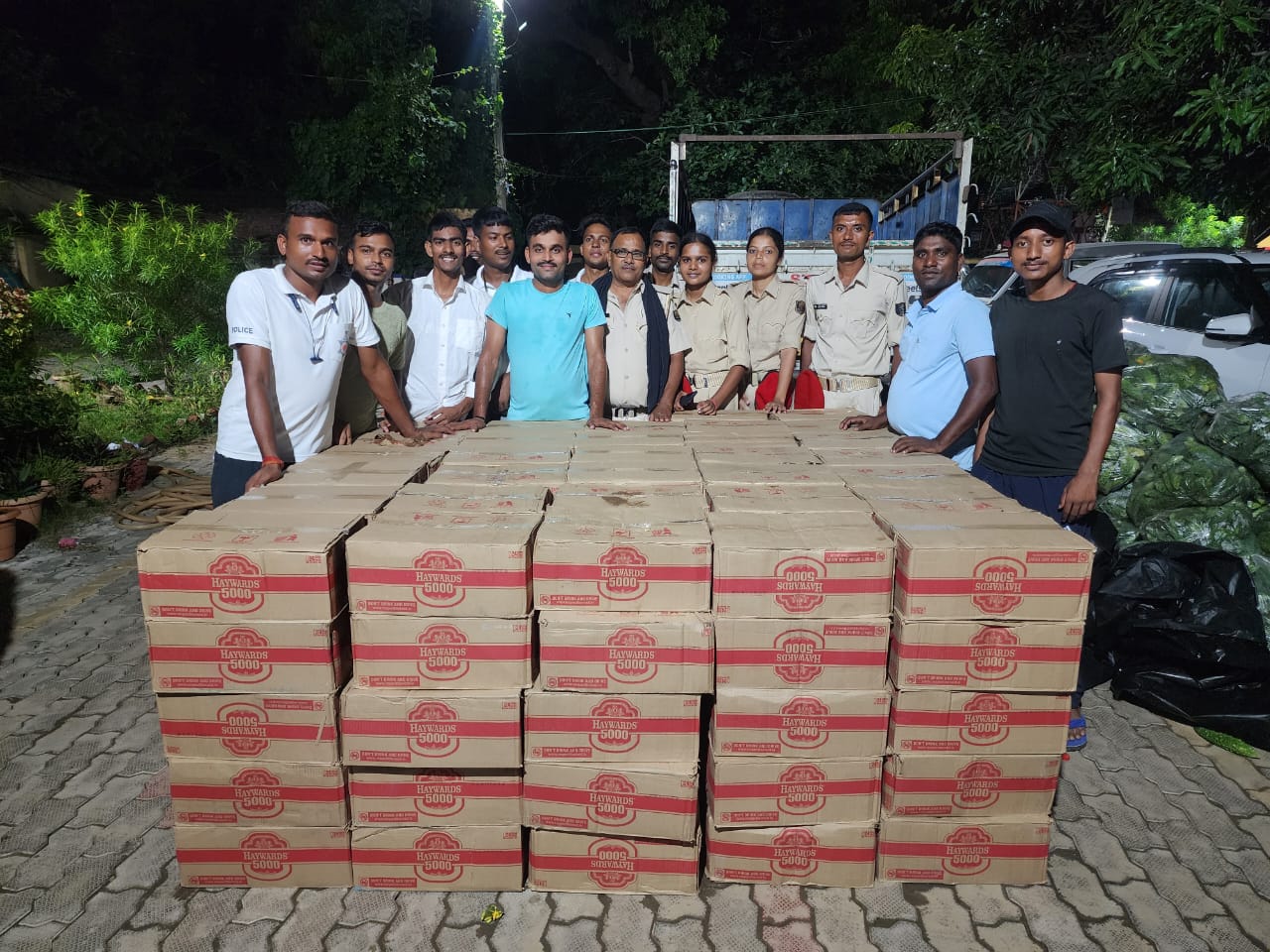 जब्त शराब