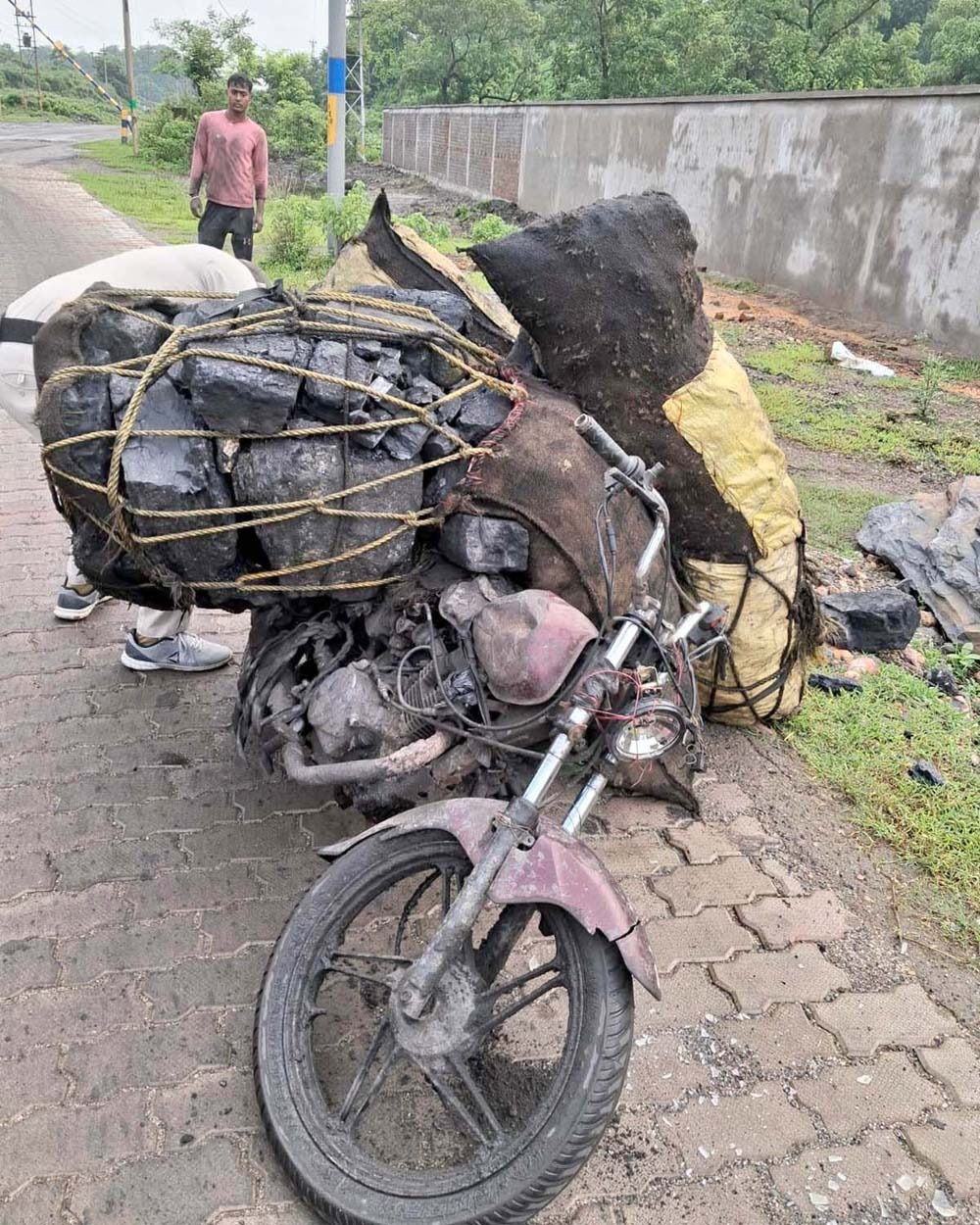 जब्त कोयला जब्त कोयला