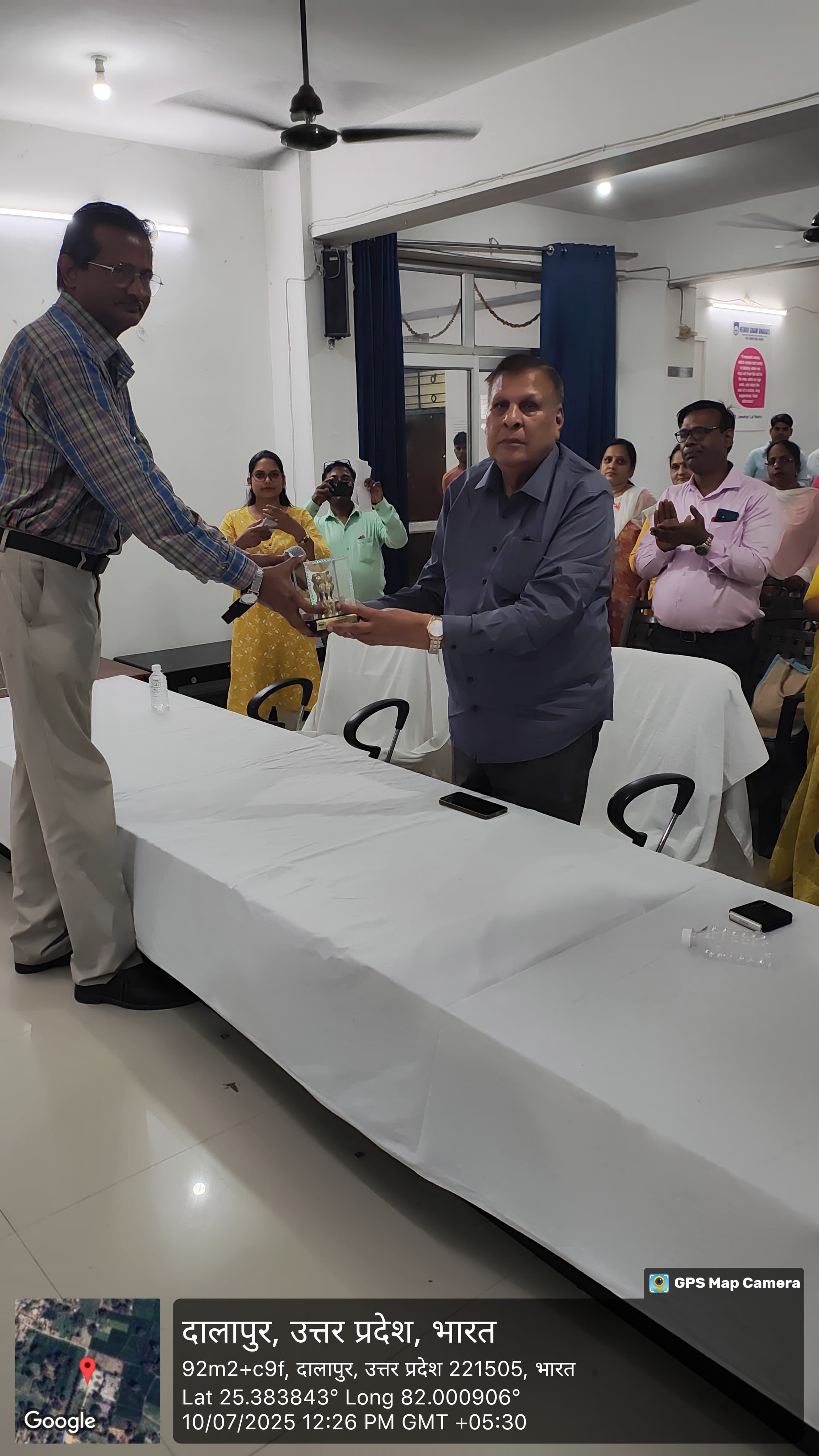 नेहरू ग्राम भारती मानित विश्वविद्यालय परिसर में आयोजित कार्यक्रम का छाया चित्र नेहरू ग्राम भारती मानित विश्वविद्यालय परिसर में आयोजित कार्यक्रम का छाया चित्र