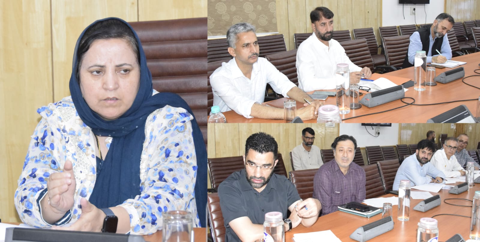 सकीना इत्तू ने बुधल और सुरनकोट विधानसभा क्षेत्रों में स्वास्थ्य सेवा परिदृश्य की समीक्षा की सकीना इत्तू ने बुधल और सुरनकोट विधानसभा क्षेत्रों में स्वास्थ्य सेवा परिदृश्य की समीक्षा की