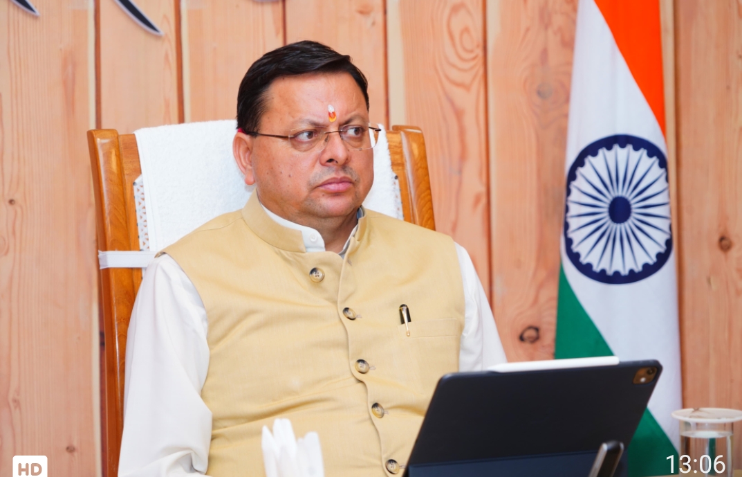 मुख्यमंत्री पुष्कर सिंह धामी बैठक करते। मुख्यमंत्री पुष्कर सिंह धामी बैठक करते।
