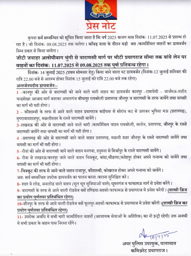 यातायात द्वारा जारी सूची का छाया चित्र यातायात द्वारा जारी सूची का छाया चित्र