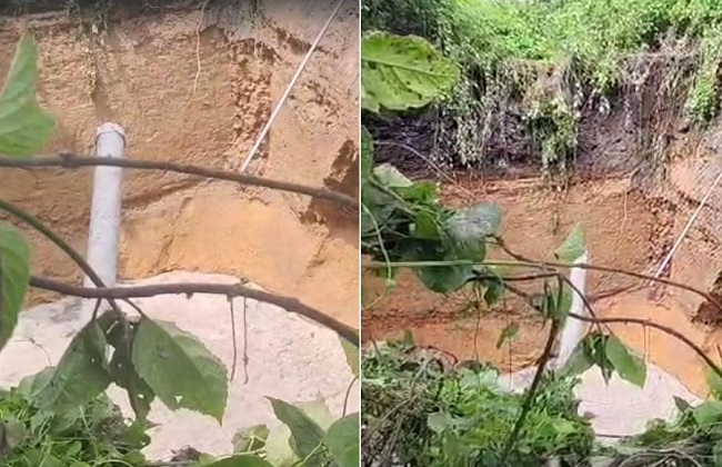 रानीगंज के बंद खनन क्षेत्र में फिर धंसान रानीगंज के बंद खनन क्षेत्र में फिर धंसान