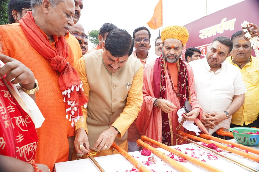 उज्जैन में कावड़ यात्रा में शामिल हुए मुख्यमंत्री डॉ. मोहन यादव