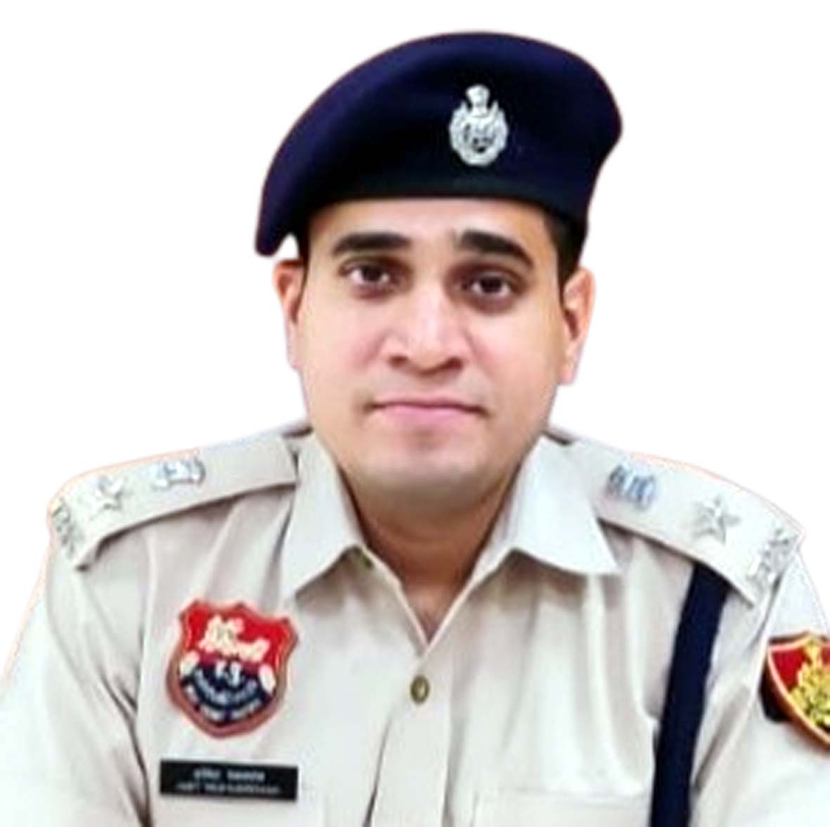 हांसी के पुलिस अधीक्षक अमित यशवर्धन। हांसी के पुलिस अधीक्षक अमित यशवर्धन।