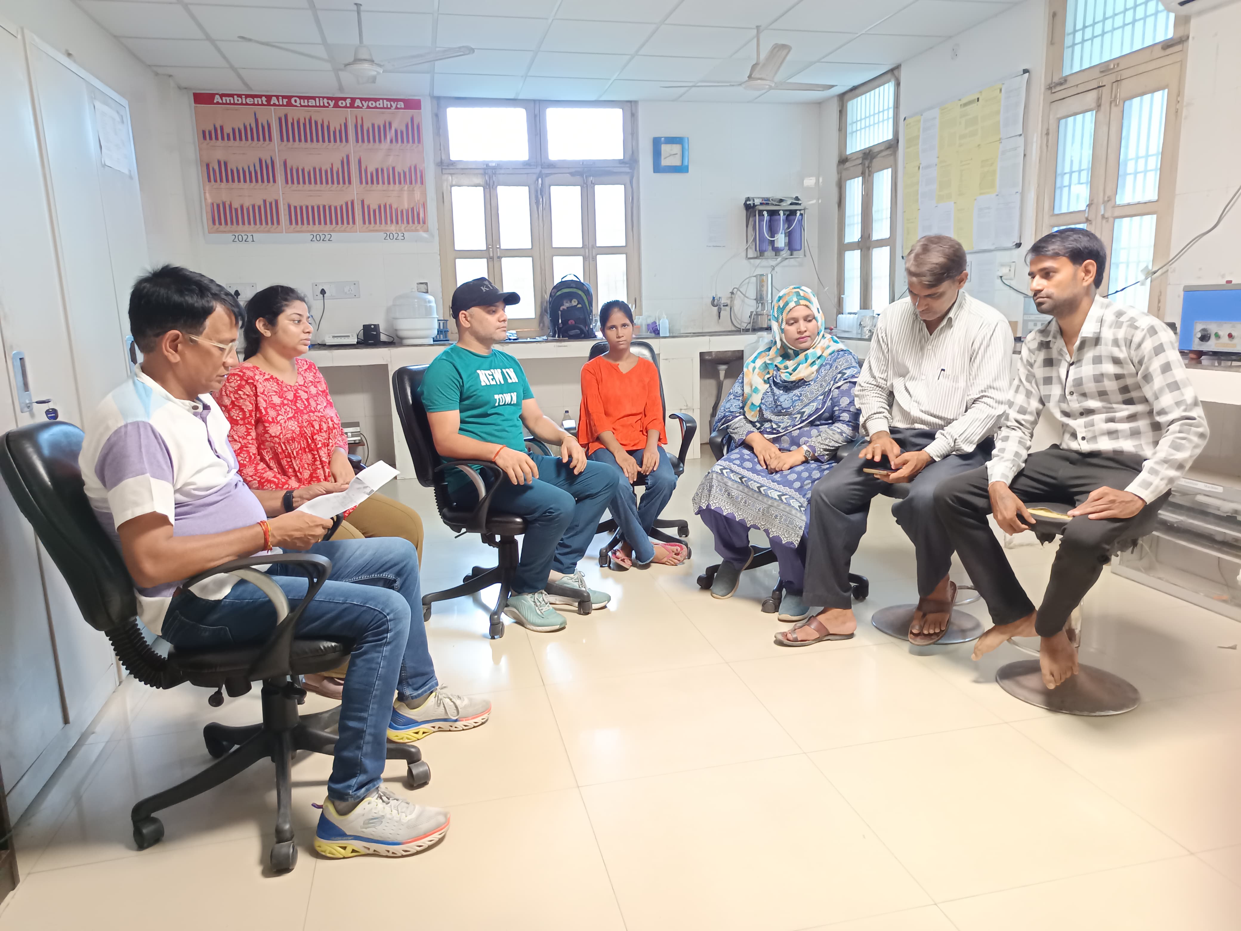 अयोध्या सहित पांच जिलों में वायु गुणवत्ता की निगरानी के लिए परियोजना पर होगा शोध अयोध्या सहित पांच जिलों में वायु गुणवत्ता की निगरानी के लिए परियोजना पर होगा शोध