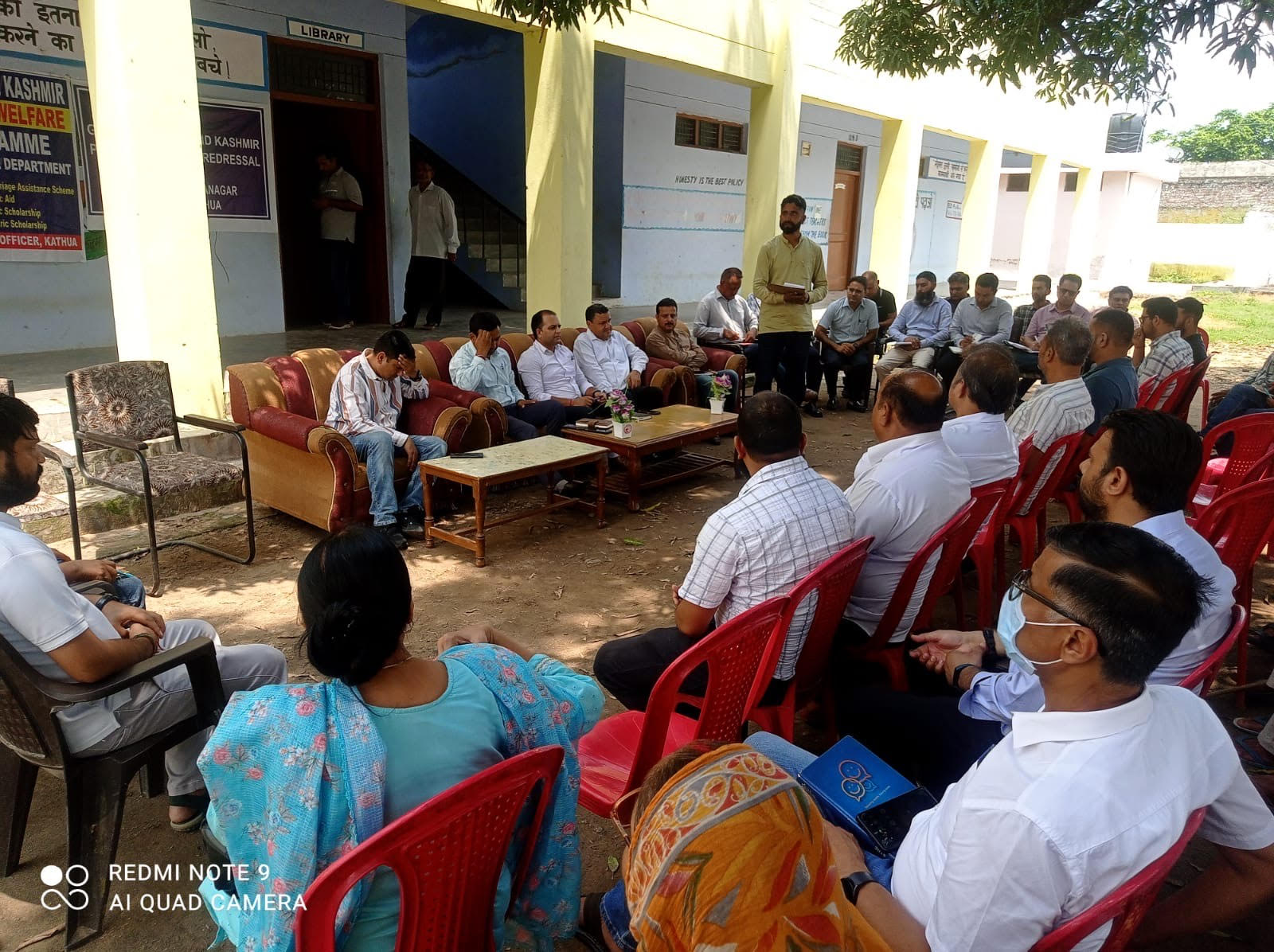 Public Grievance Redressal Camp organized in Said Village of Hiranagar Public Grievance Redressal Camp organized in Said Village of Hiranagar